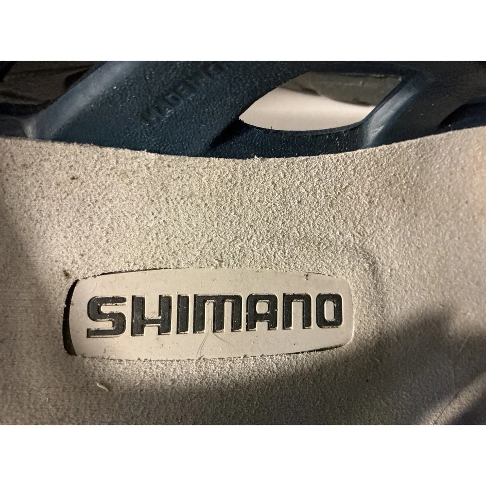 Shimano Evair Marine Shoes Navy Blue Fisherman Water Sandals Women size 9